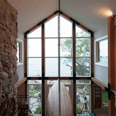 Large cottage windows