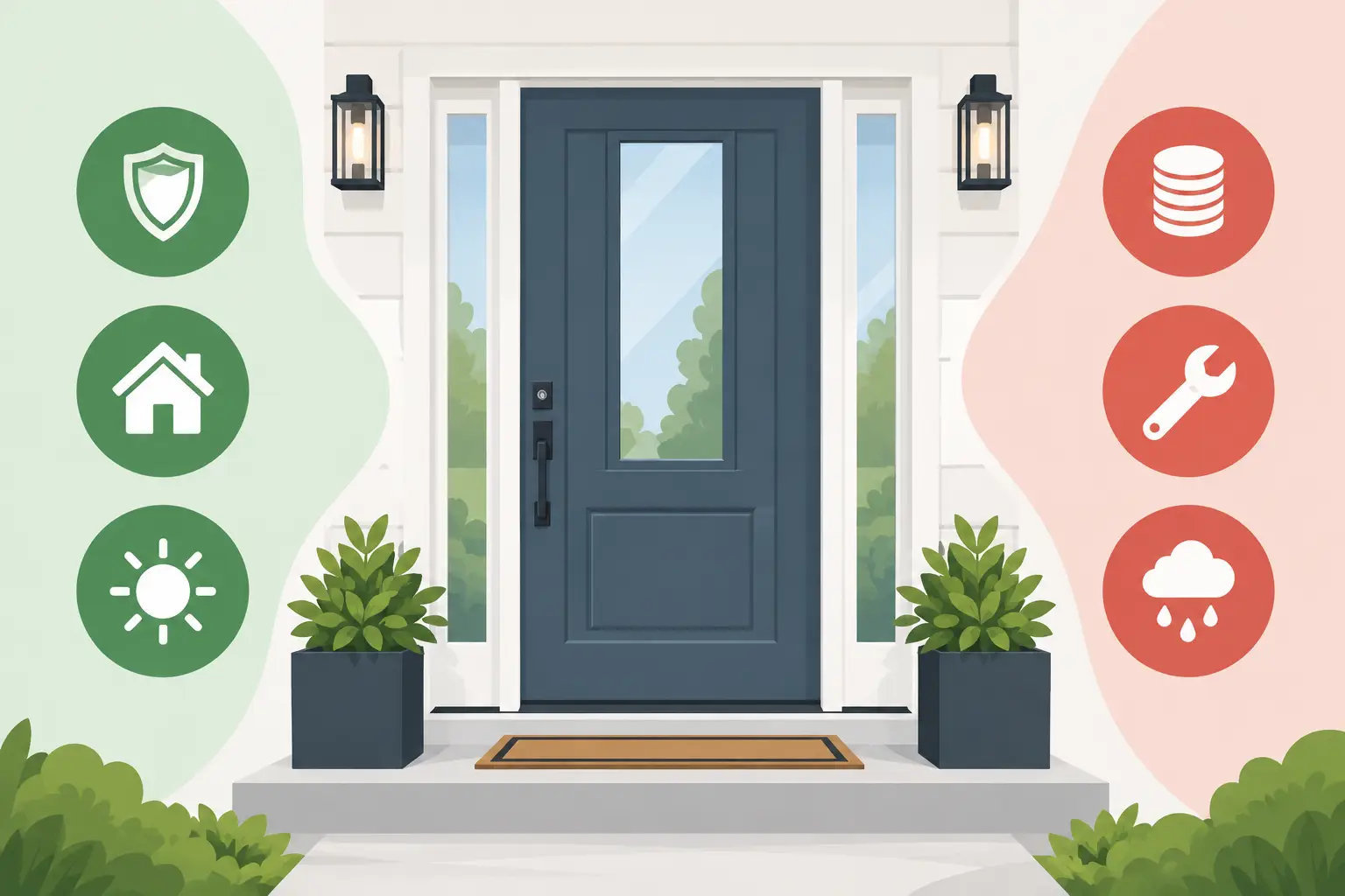 Fiberglass Entry Doors Pros and Cons Explained