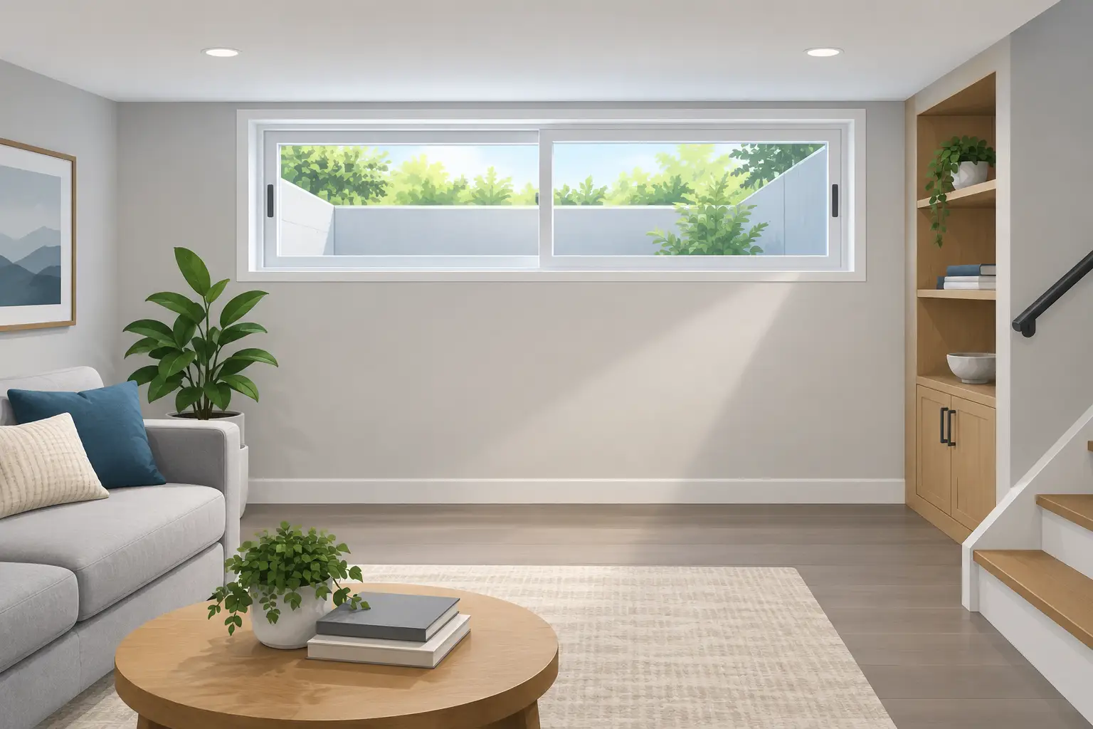 Horizontal Sliding Windows for Basement Spaces