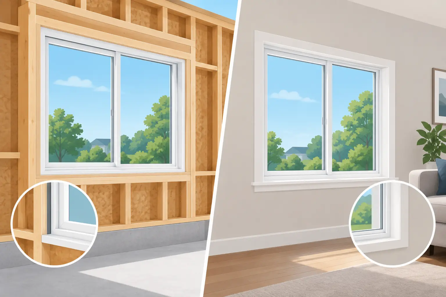 New Construction Versus Retrofit Windows